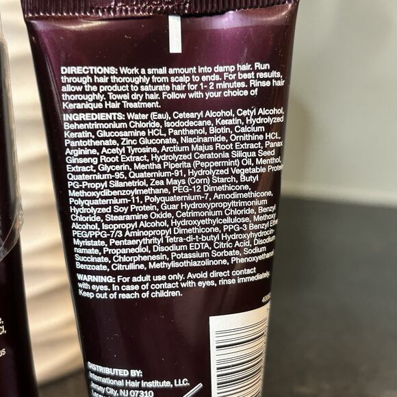 Keranique Keratin Shampoo Conditioner and Lift & Repair‎ Treatment Spray SEALED - Picture 6 of 9